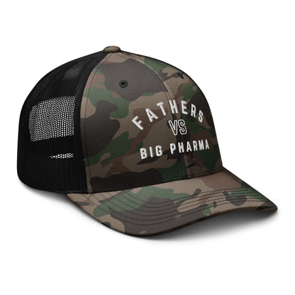 Fathers VS Big Pharma Camo Hat