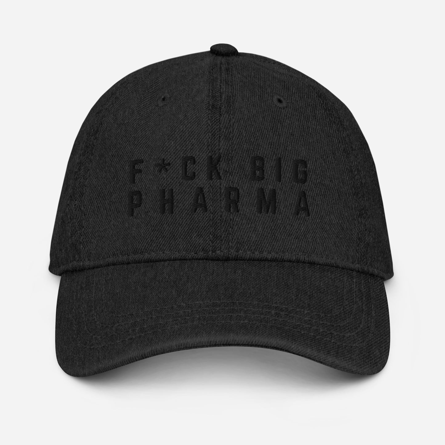 F*CK Big Pharma Denim Hat