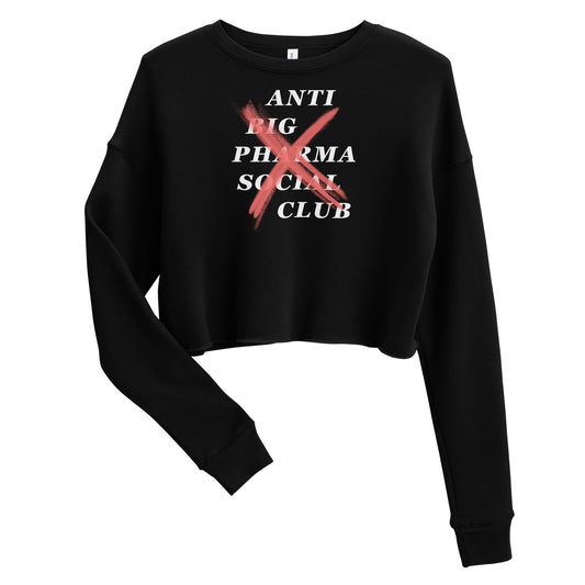 Social Club X Crop Sweatshirt